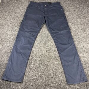 AG Adriano Goldschmied Tellis Modern Slim Pants Mens 31x34 Navy Blue Chino